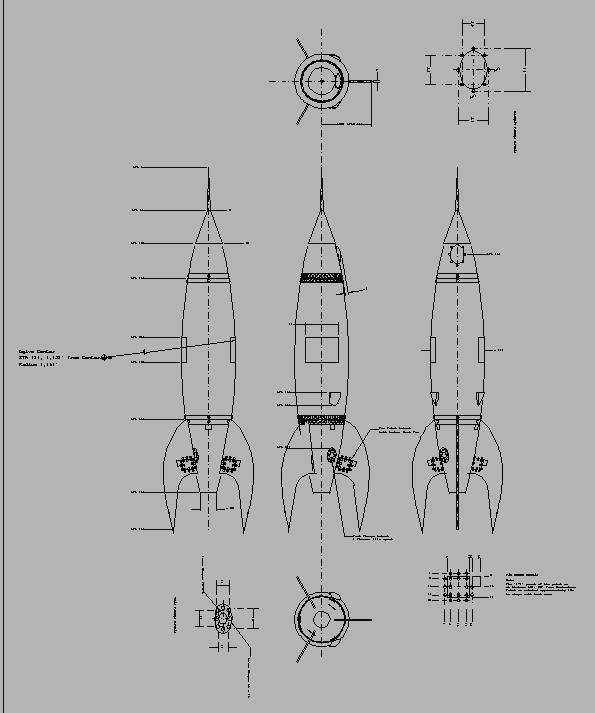 [CAD Drawing of Rocket]